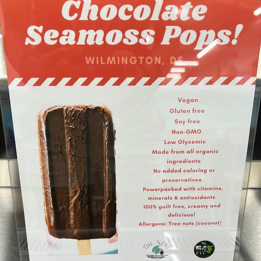 Chocolate Seamoss Pop