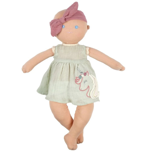 Organic Cotton Baby Doll, Kaia