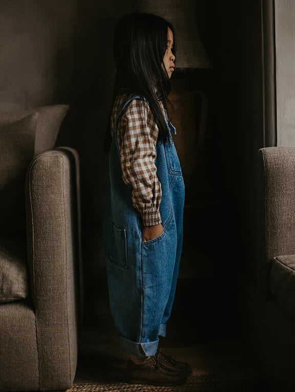 The Simple Folk Oversized Denim Dungaree – The Nest Play Cafe