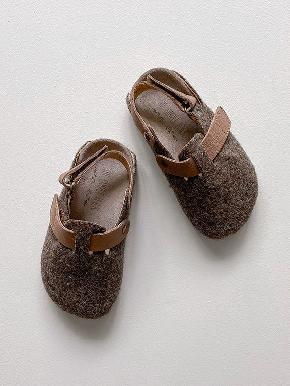 The Wool Slip-On Simple Folks Shoe Kid's