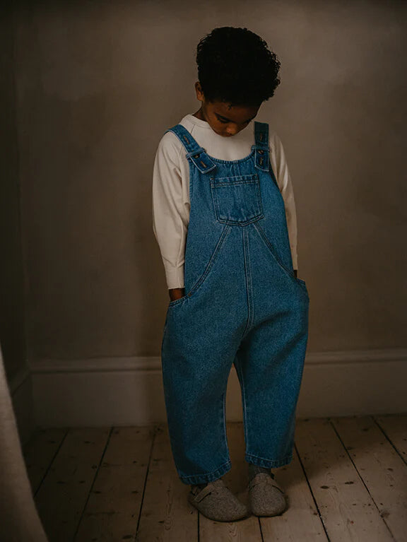 The Simple Folk Oversized Denim Dungaree – The Nest Play Cafe