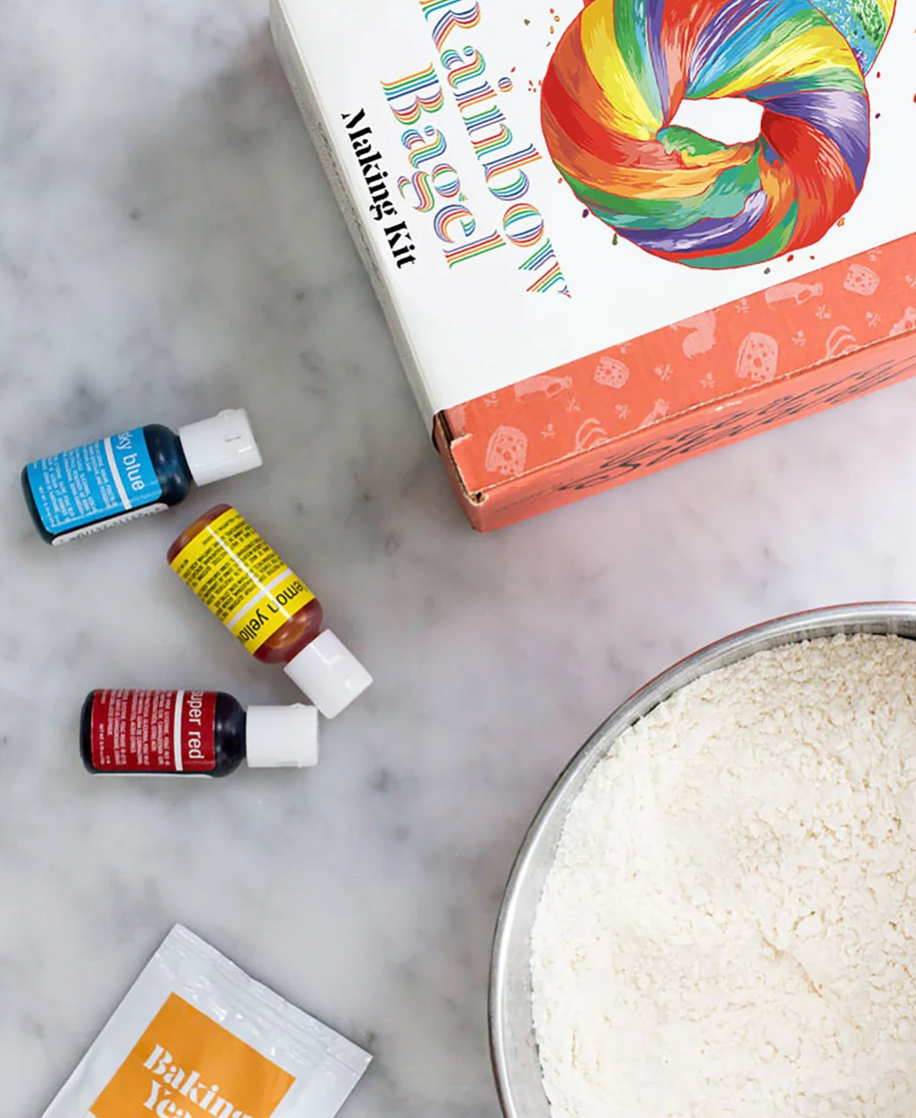 Farm Steady Rainbow Bagel Kit