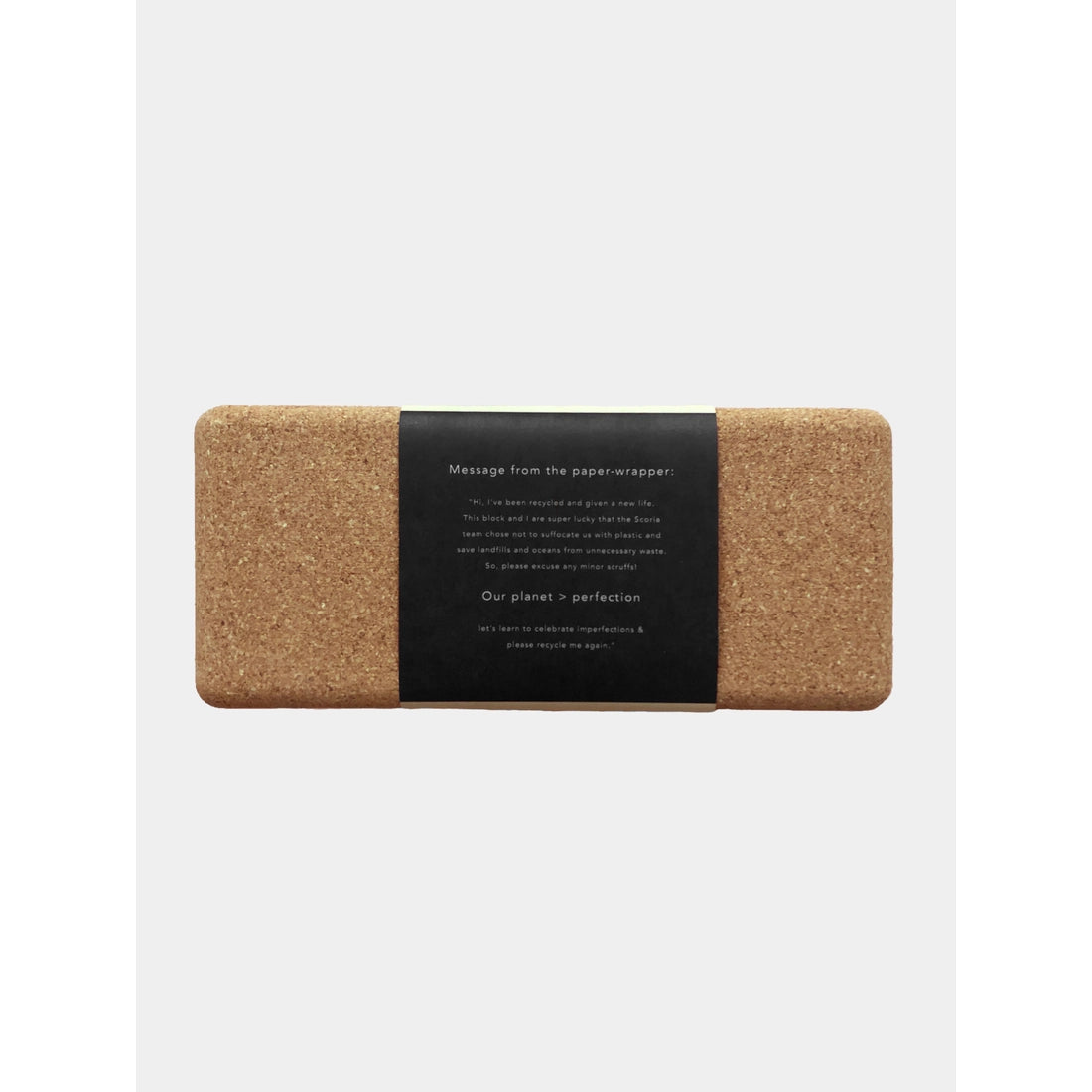 Moon Cork Brick (100% Natural Cork Yoga Block)