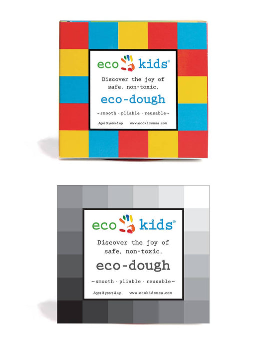 Eco-dough Colors & Gray Scale Assorted