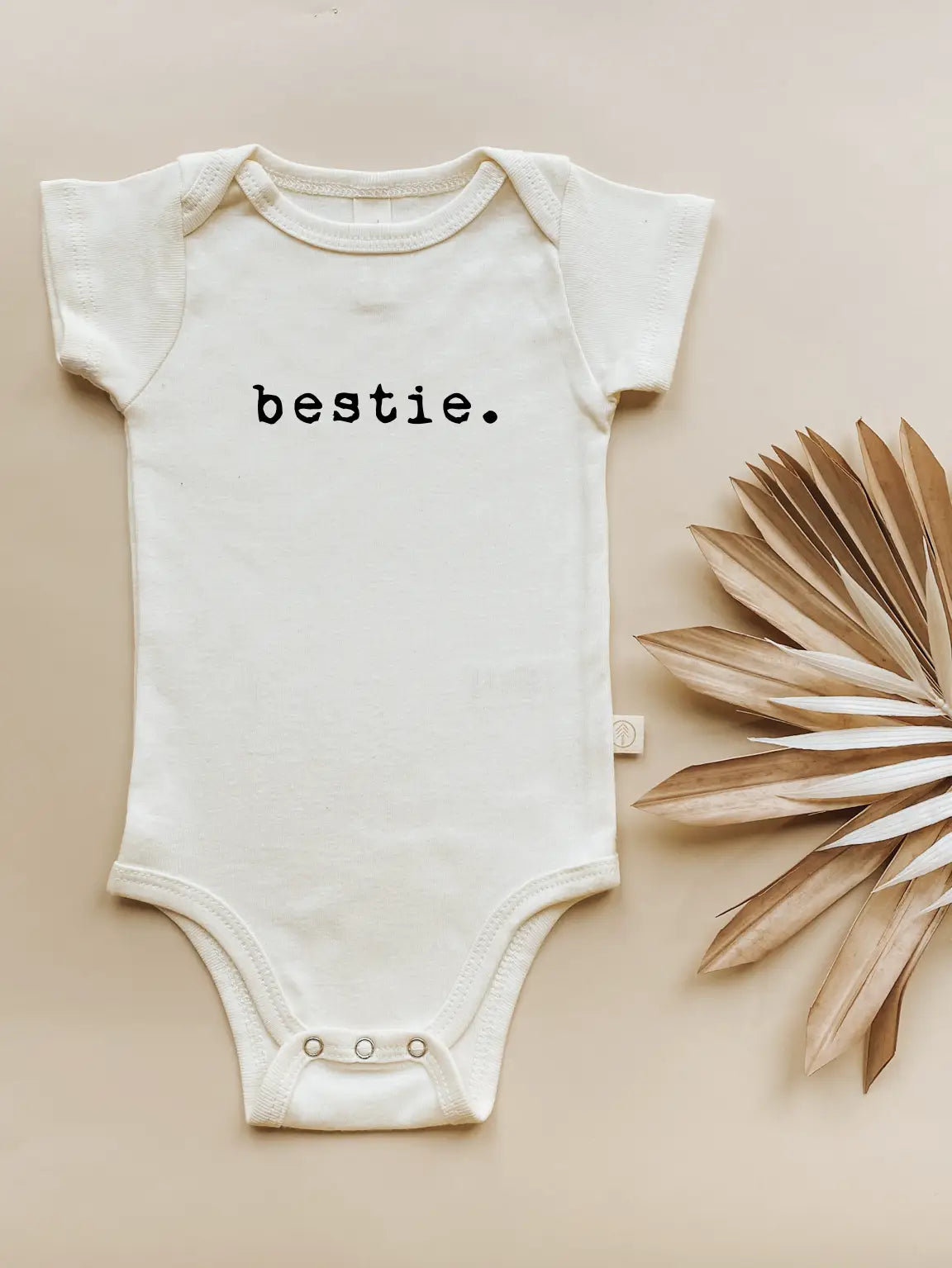 Bestie Organic Cotton Bodysuit & Shirt | Short Sleeve