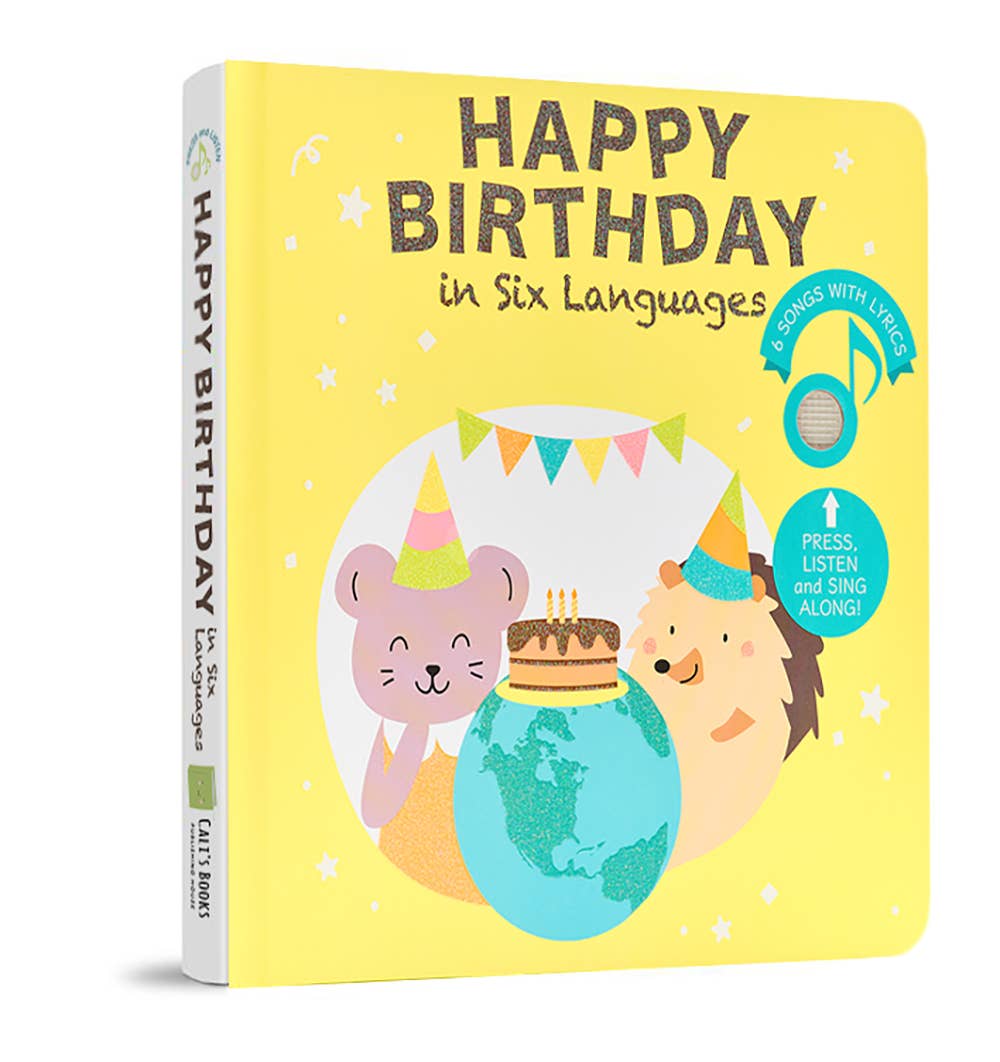 Cali's Books Happy Birthday in Six Languages