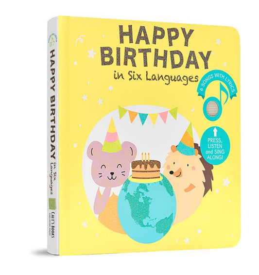 Cali's Books Happy Birthday in Six Languages