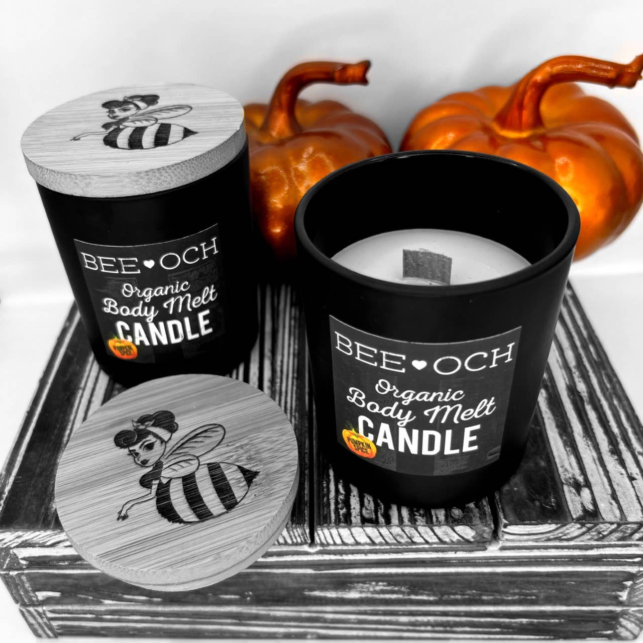 Organic Pumpkin Spice Body Melt Candle- Limited Edition