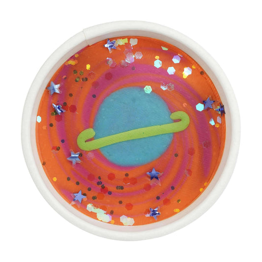 Saturn Sparkle Play Dough Bowl
