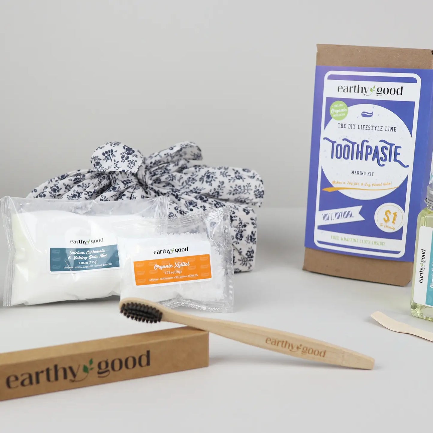 Earthy Good DIY Toothpaste Kit (Adults)