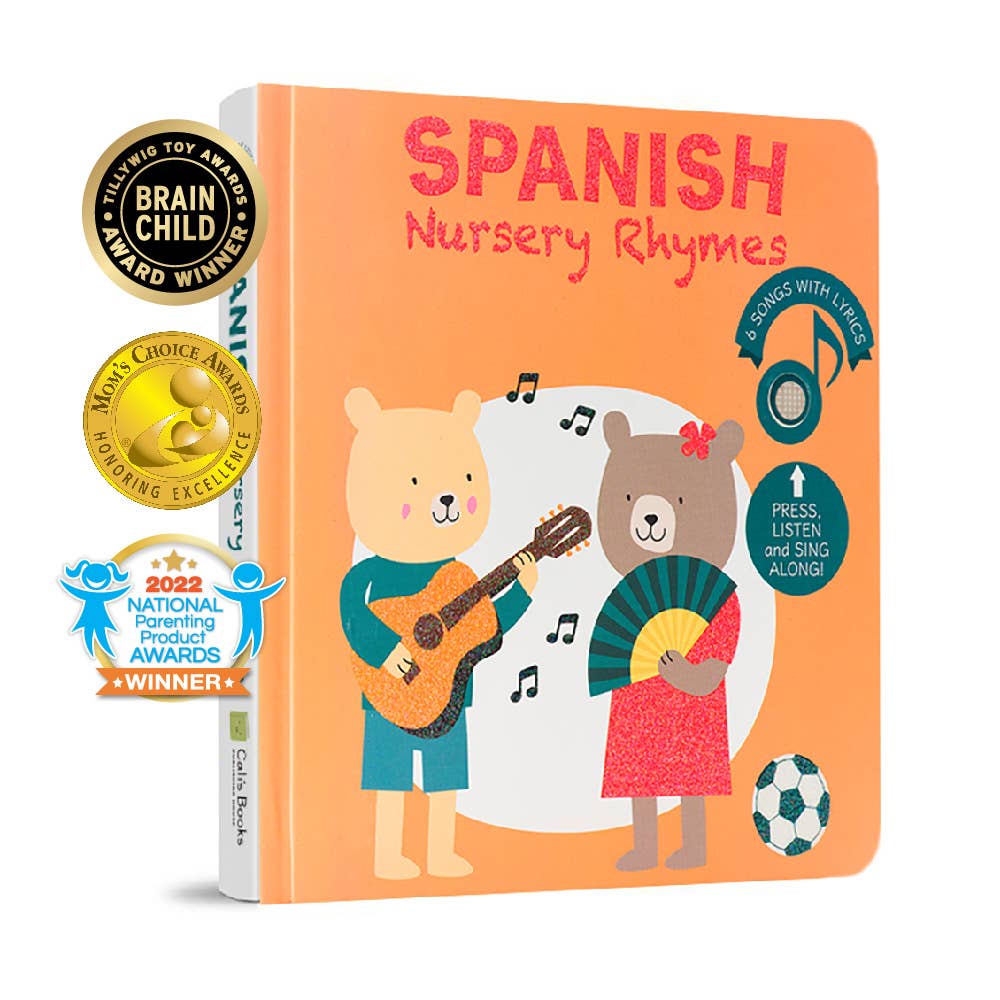 Spanish Nursery Rhymes Sound Bilingual Book