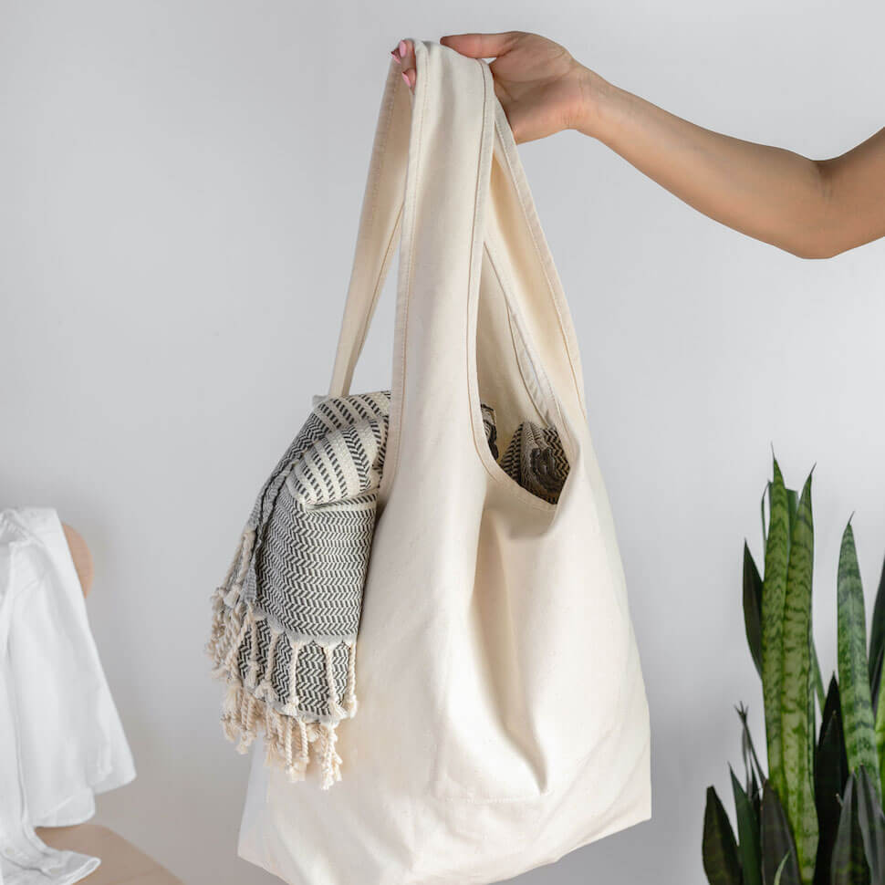 Slouchy cheap tote bag