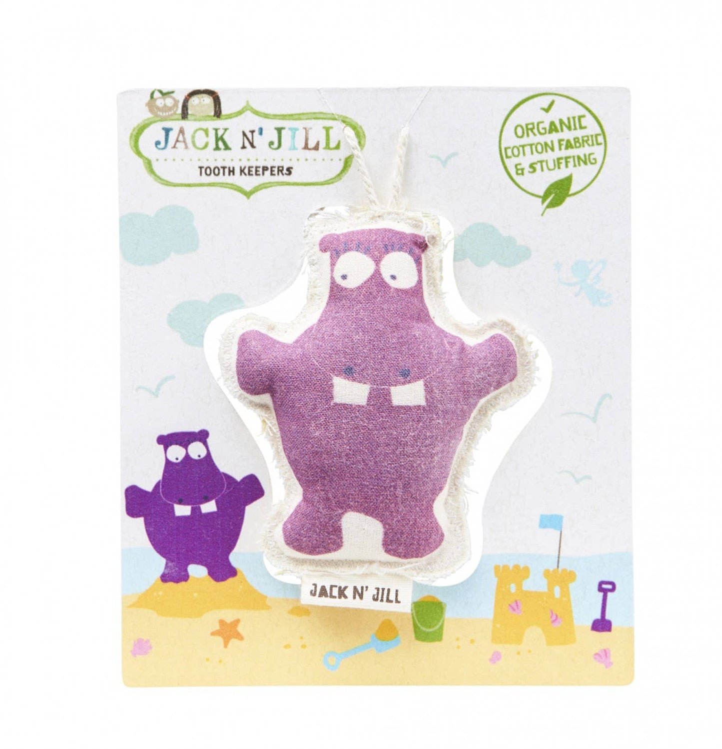 Jack N' Jill Hippo Tooth Keeper