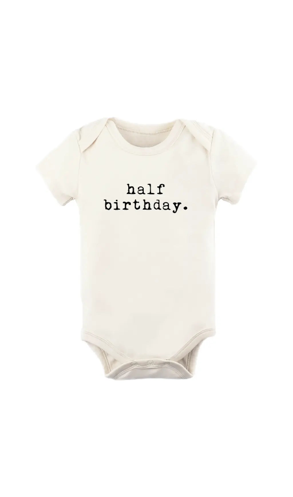 Tenth & Pine Half Birthday Organic Cotton Shirt